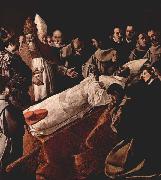 Francisco de Zurbaran The Death of St. Bonaventure painting